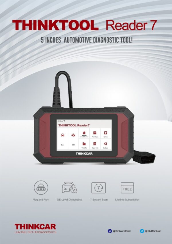 Autodiagnostika THINKTOOL EURO Reader 7 SK/CZ - Image 3
